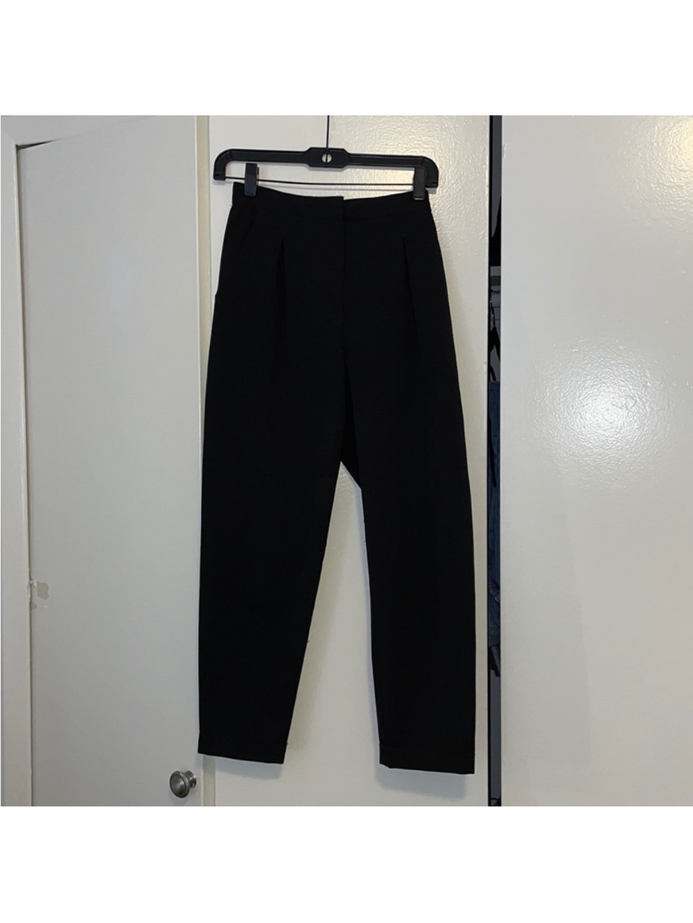 Topshop pleated work pants
